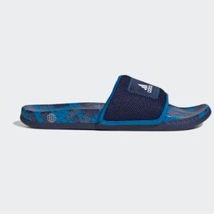 Adidas x LEGO Adilette Comfort Slides ‘Dark Blue’ Men’s Size 11 [GW0823] NEW